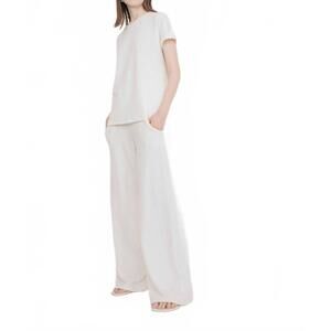 NEW CORINNE COLLECTION adelyn trousers in ivory